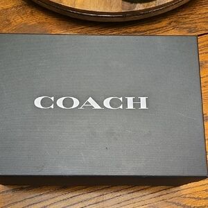 Coach Black Box with White Logo